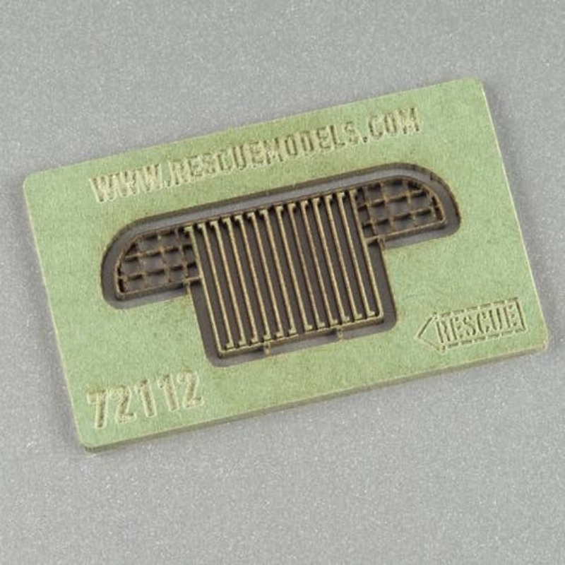 1/72 Studebaker US-6 Symmetrical, Welded, Early Type Front Grill (for PST)