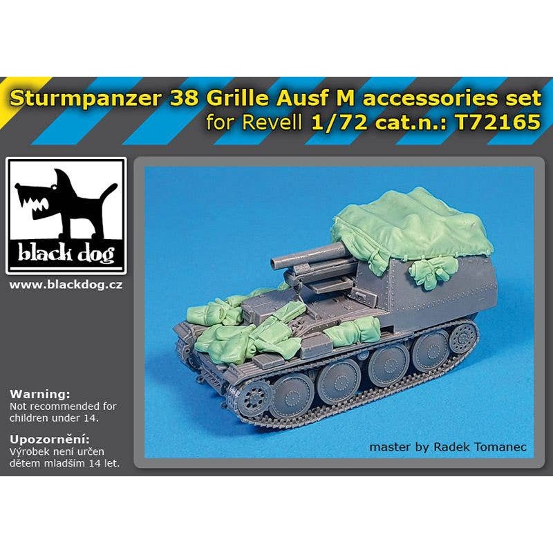 1/72 Sturmpanzer 38 Grille Ausf M accessories set