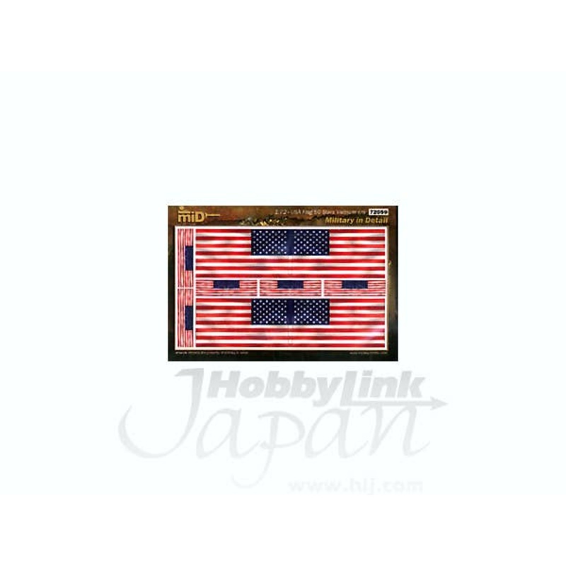 1/72 USA Flag 50 Stars Vietnam Era