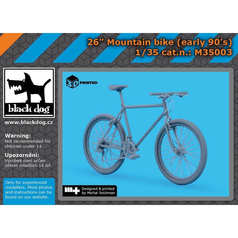 1/35 26 Moutain bike (early 90's)