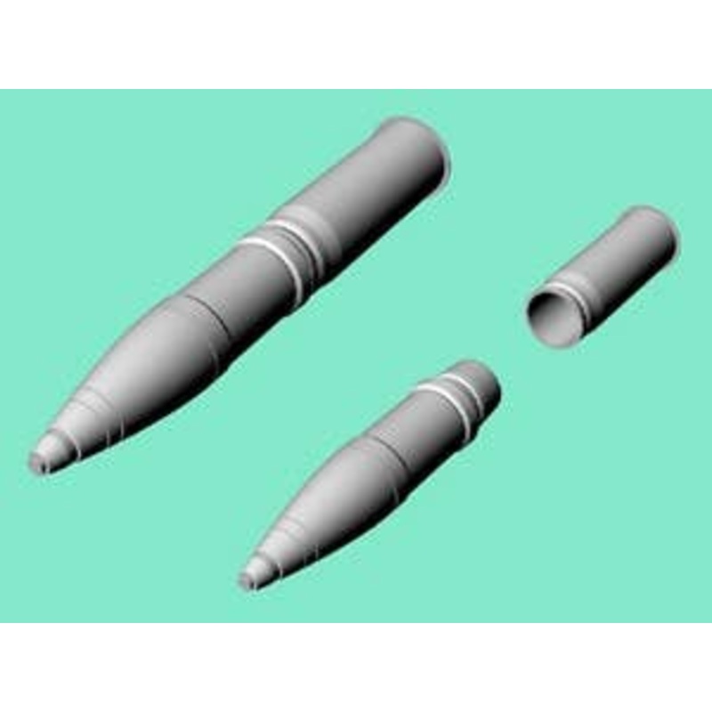 1/35 7.5 cm Sprgr.Patr.34 Kw.K.37 / Stu.K.37 L / 24 HE Shell, Ammunition Box Set (Short Barrel III Assault Gun, Short Barrel IV Tank for Each Type and Others)