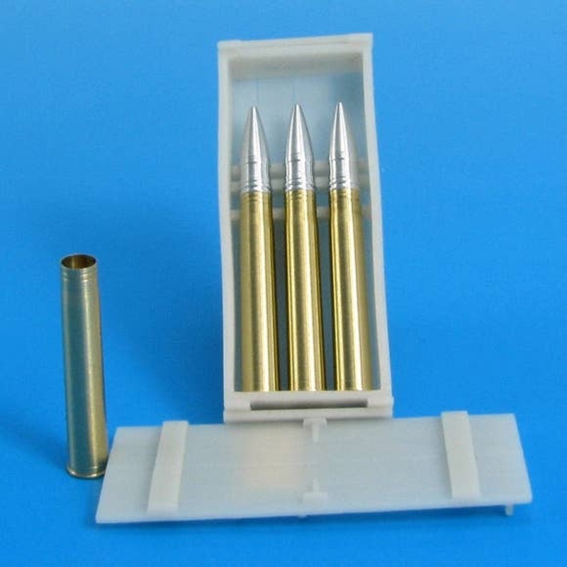 1/35 8.8 cm Pzgr.Patr.40 Kw.K.36 APCR Shell, Ammunition Box Set (for Tiger I)