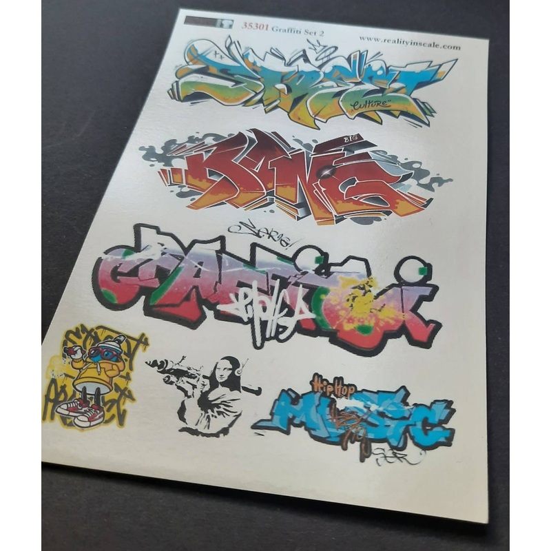 1/35 Graffiti Decal Set 2