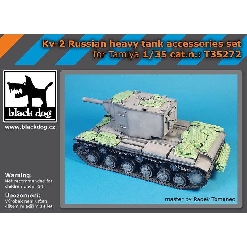 1/35 KV-2 Russian heavy tank accessories set