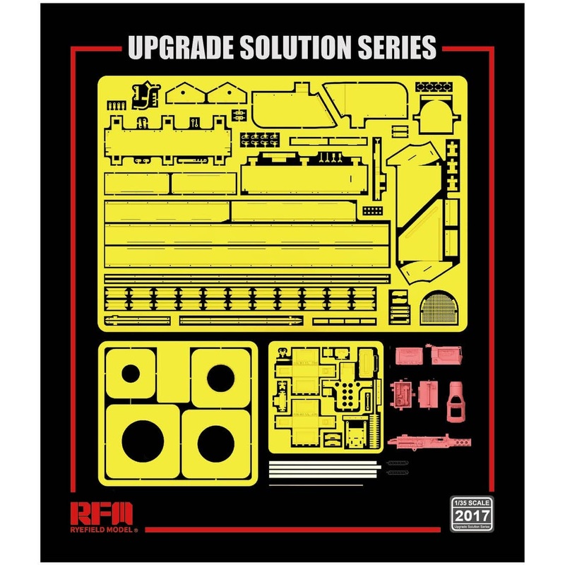 1/35 M4A3 76W HVSS Sherman Upgrade Parts Set (for RFM5049)