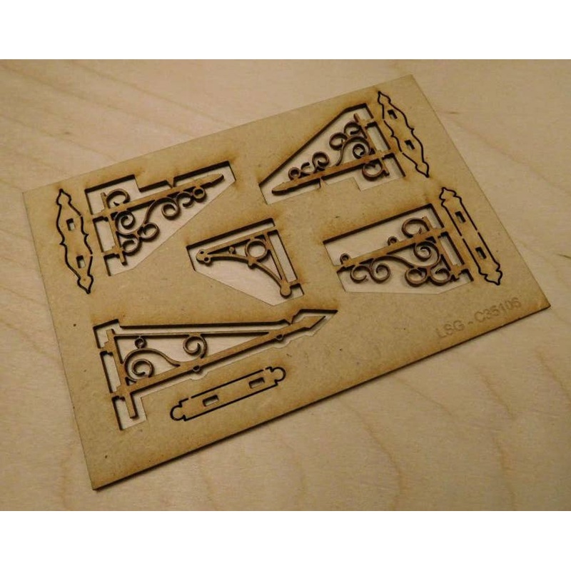 1/35 Set of 5 Iron Brackets