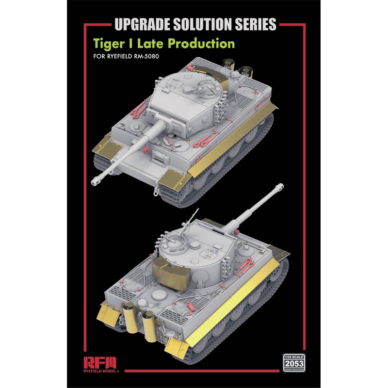 1/35 Upgrade Set for Tiger I Ausf. E Late Production (RFM5080)