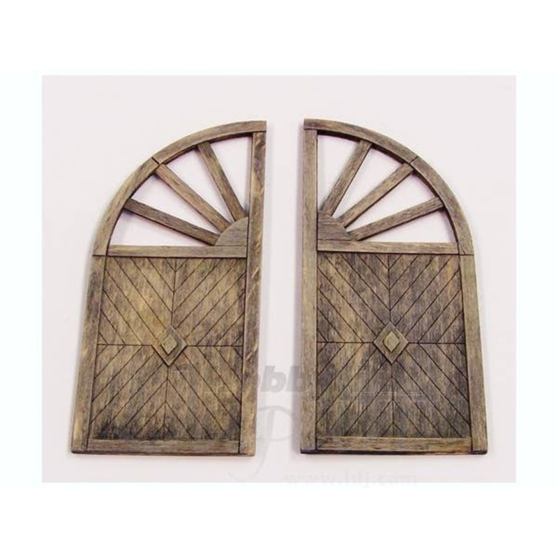 1/35 Wooden Gate Round