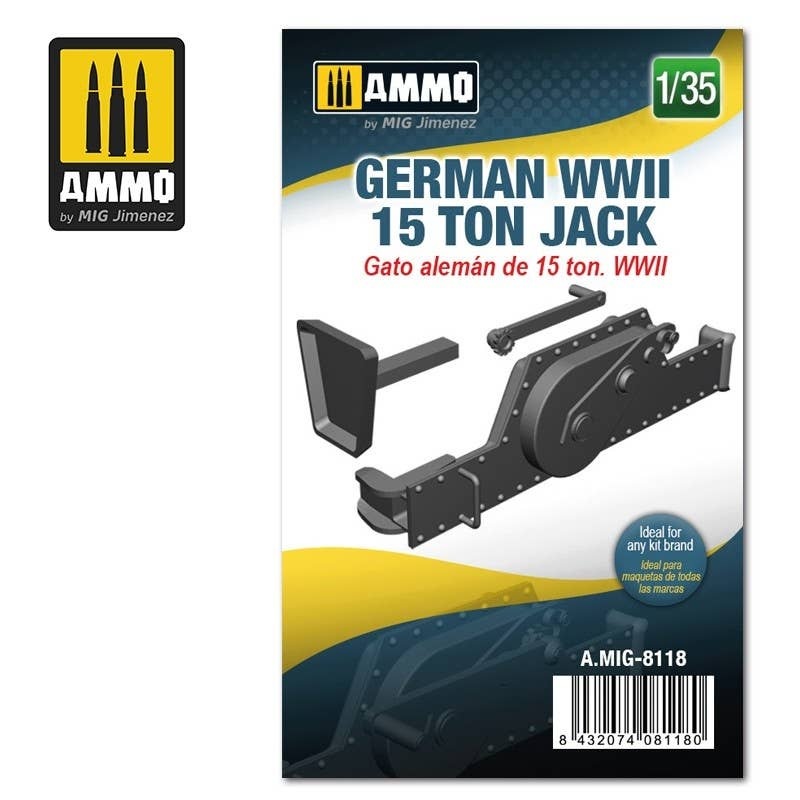 1/35 WW.II 15 Ton Jack For German Vehicles