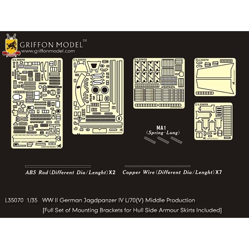1/35 WWII German Jagdpanzer IV L/70(V) Middle Production