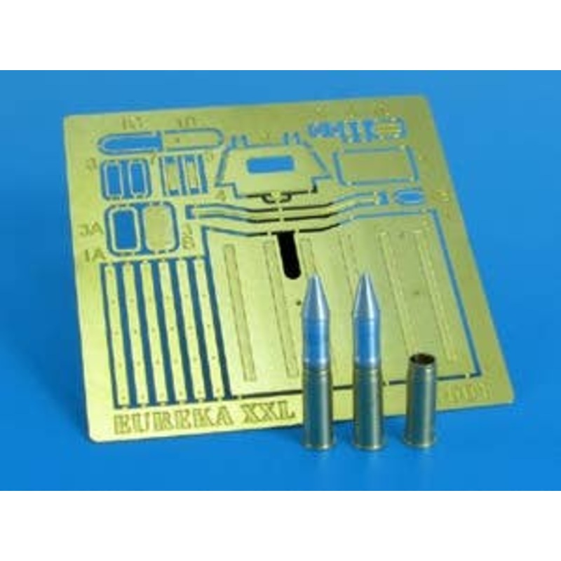 1/35 7.5 cm Pzgr.Patr.39 Kw.K.37 / Stu.K.37 L / 24 APCBC Shell, Ammunition Box Set (Barrel III Assault Gun, Short Barrel IV Tank for Each Type and Others)