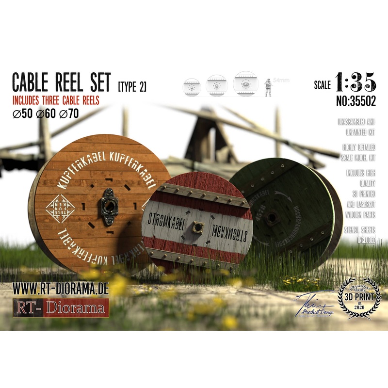 1/35 Cable Reel Set 2