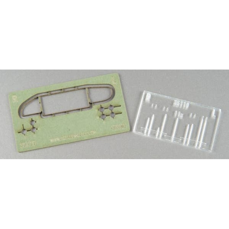1/35 Dodge Beep Front Grill (Winch type) (for AFV Club)