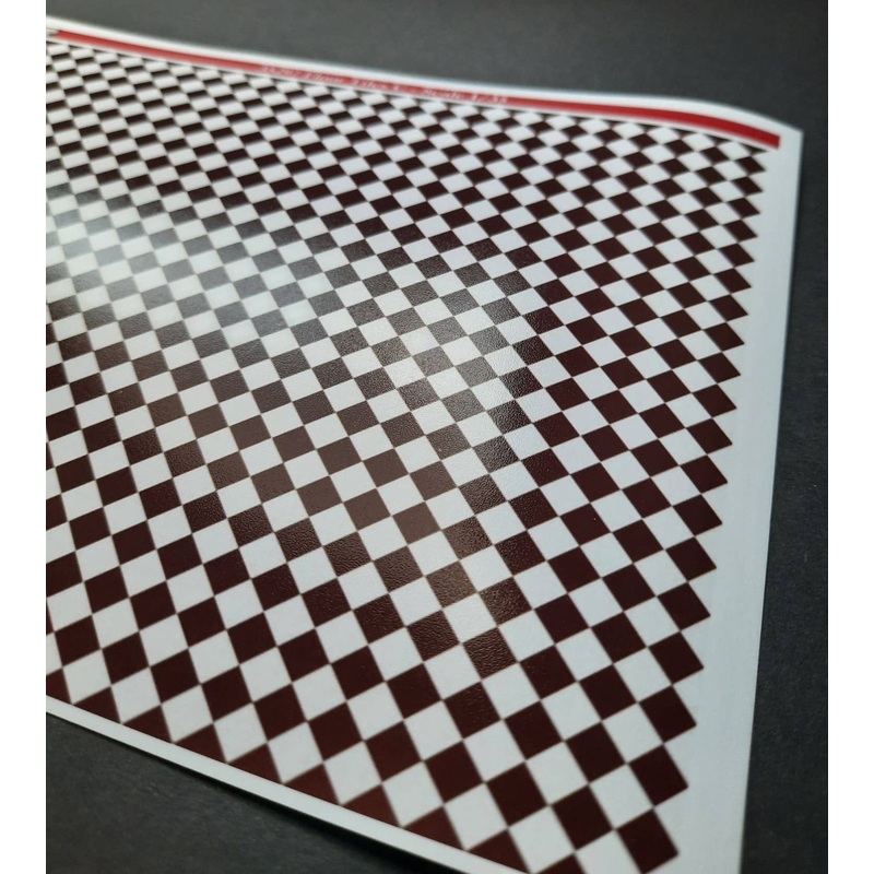 1/35 Floor Tile Sheet C Checkered Pattern