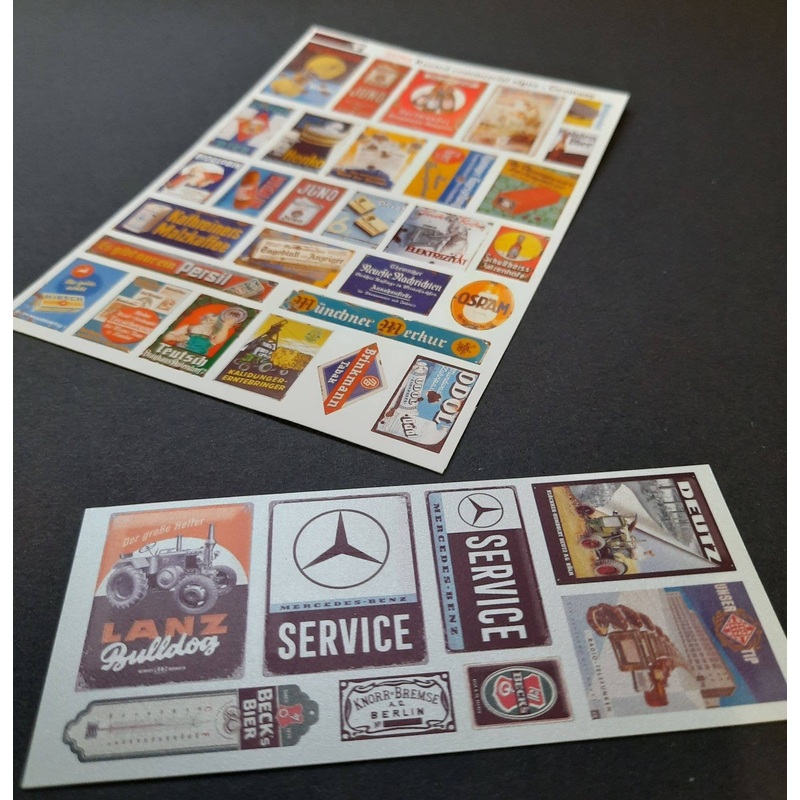 1/35 Rusted Commercial Sign German