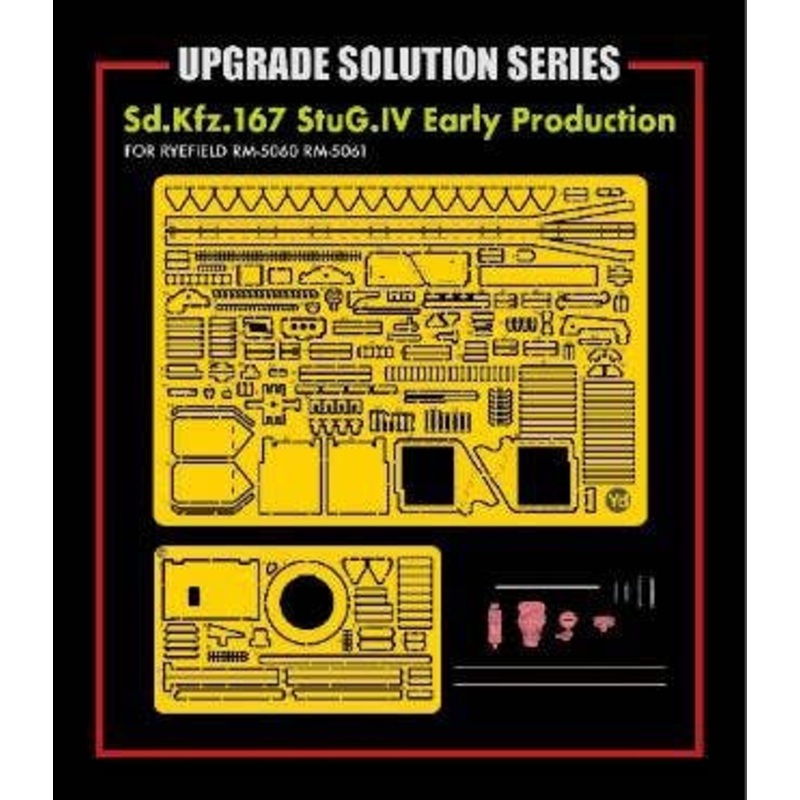 1/35 Sd.Kfz. 167 StuG IV Early Production Upgrade Parts Set (for RFM5060 & RFM5061)