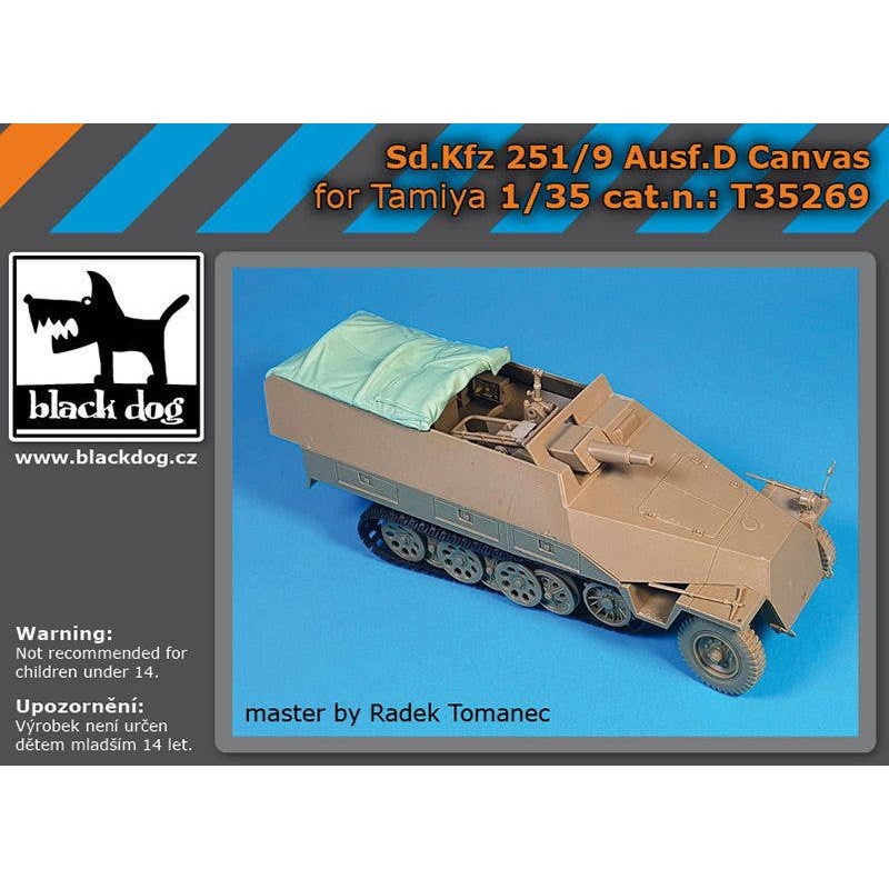 1/35 Sd.Kfz 251 /9 Ausf.D Canvas