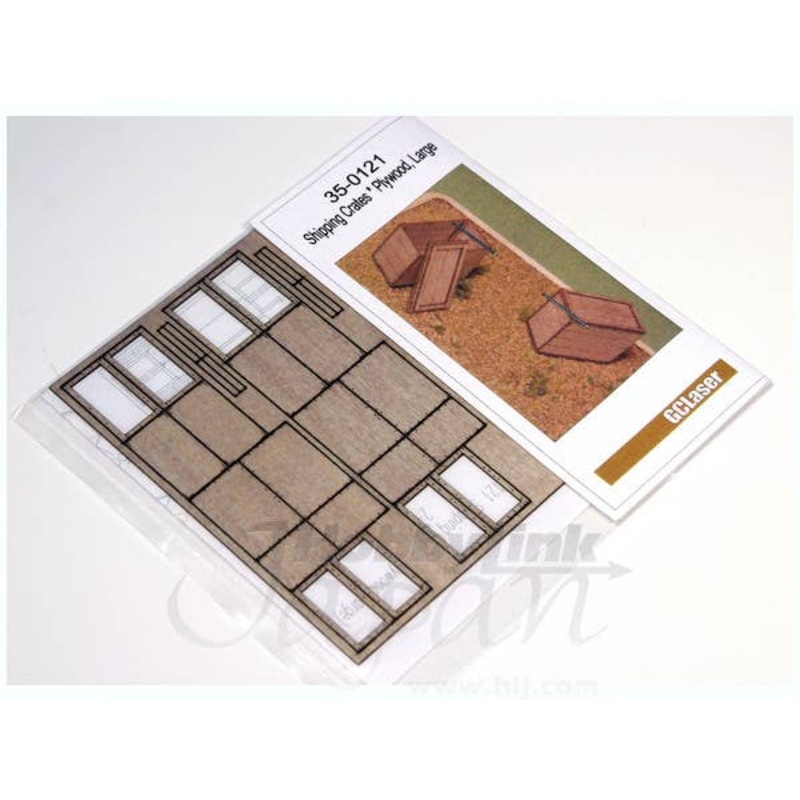 1/35 Shipping Crates Plywood Large (2pcs)