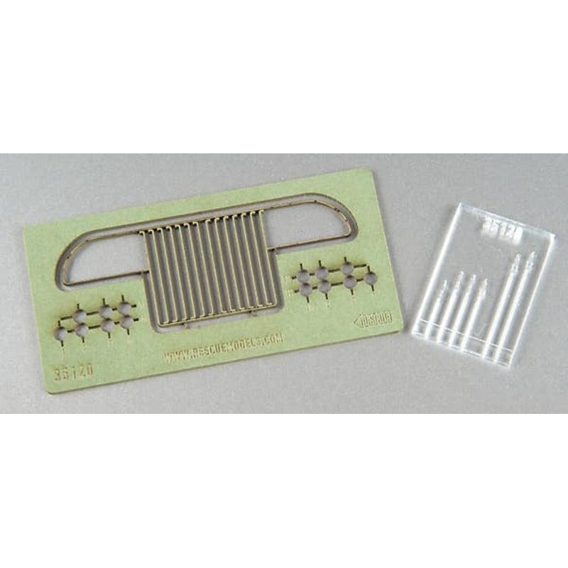 1/35 Studebaker US-6 Symmetrical, Welded, Early Type Front Grill (for ICM)
