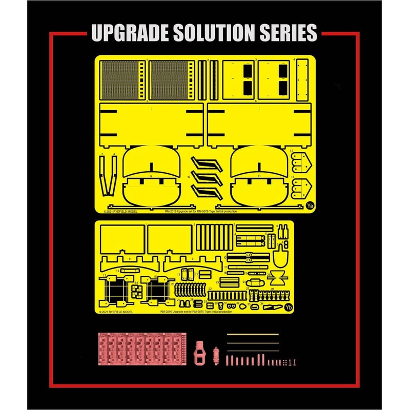 1/35 Tiger I Heavy Tank Very Early Type No. 100 Upgraded Parts Set  (for RFM5075)