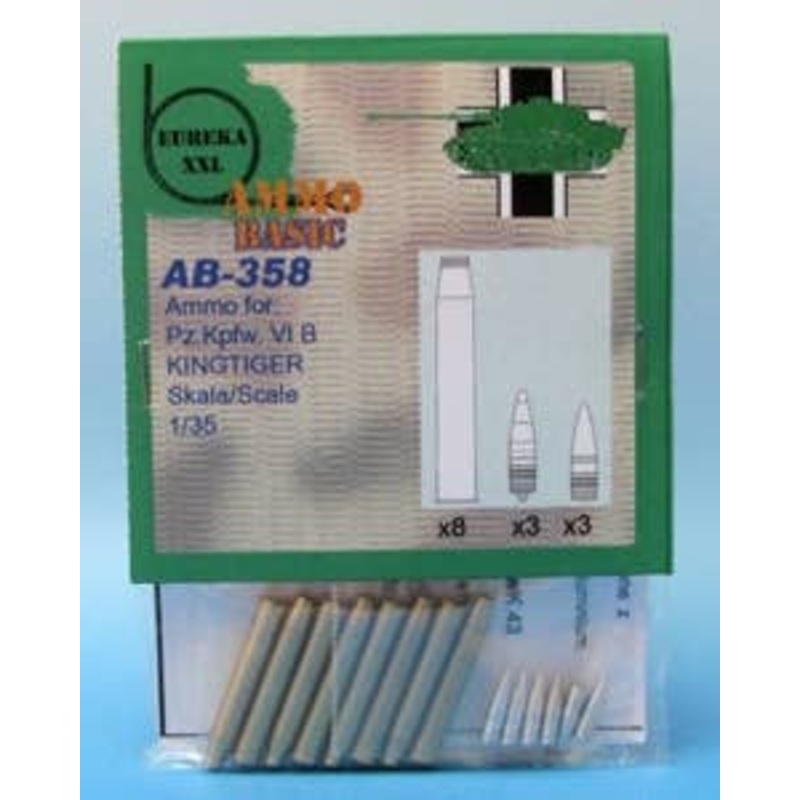 1/35 WWII Germany 8.8cm Kw.K.43 Artillery Ammunition Set
