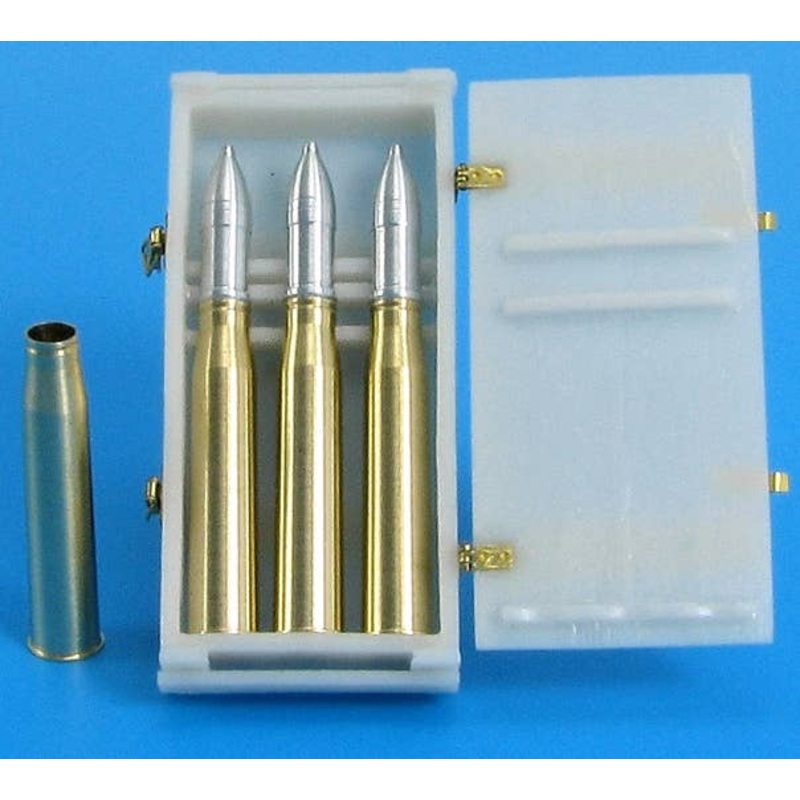1/35 7.5 cm Gr.Patr.38 Hl / C Kw.K.40/Stu.K.40 L / 43, L / 48 HEAT Shell, Ammunition Box Set (Long Barrel III Assault Gun, Long Barrel IV Tank for Each type)