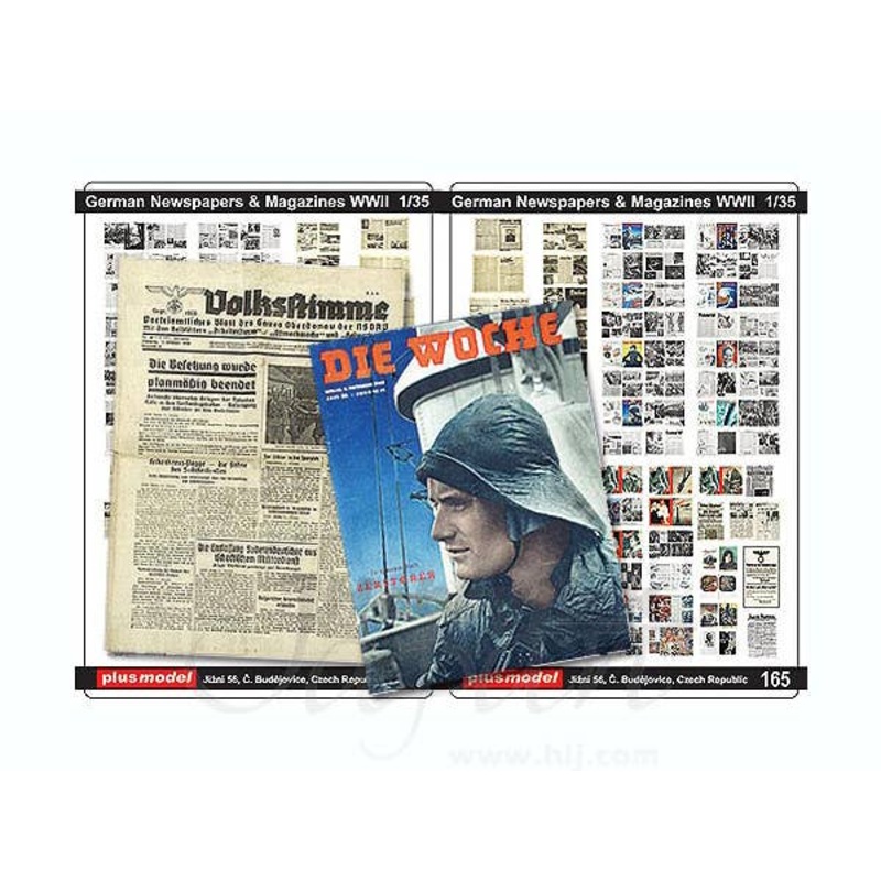 1/35 German Newspapers & Magazines WWII