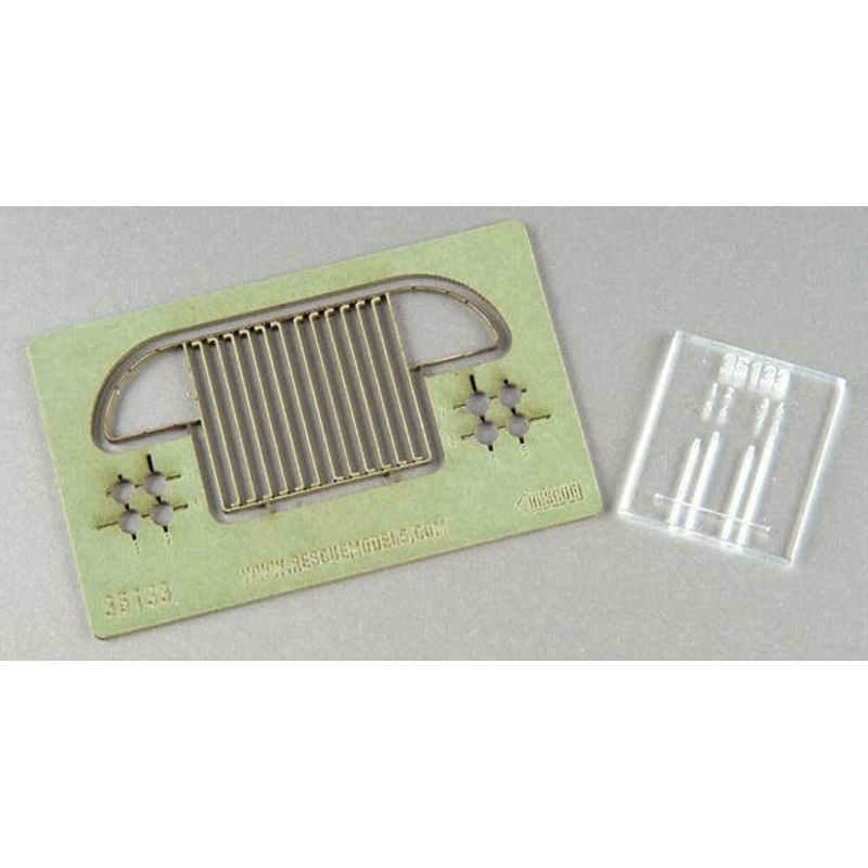 1/35 GMC CCKW 352/353 Symmetrical, Welded, Early Type Front Grill (for Tamiya)