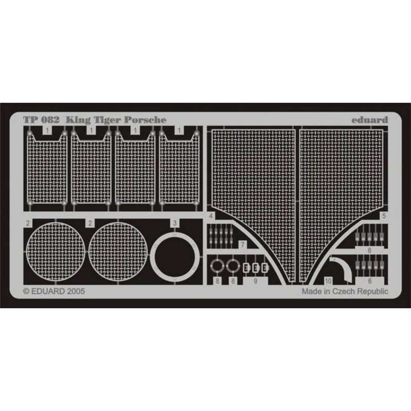 1/35 King Tiger Porsche Photo-Etched Parts (for Dragon)