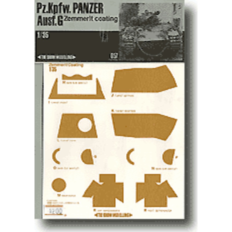 1/35 Panther Ausf.G Zimmerit Coating Sheet Vol.1