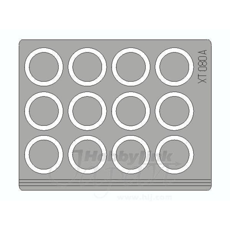 1/35 Sd.Kfz.7/1 Wheel Masks  (for Tamiya)