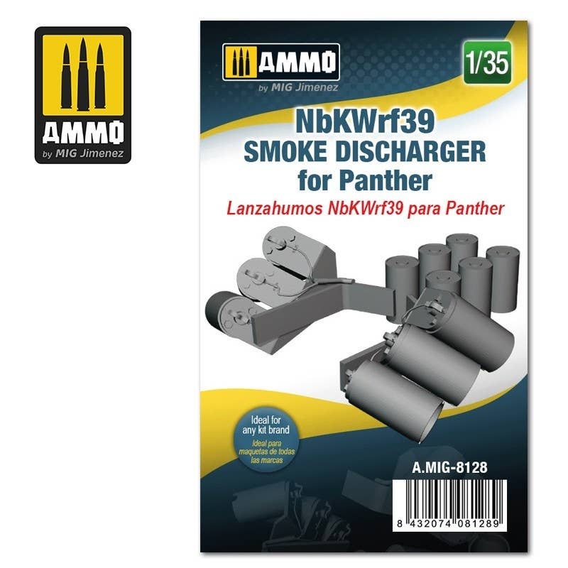 1/35 Smoke Discharger For German Panther Tank (Nbkwrf39)