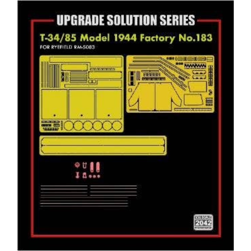 1/35 T-34/85 Model 1944 Factory No. 183 Upgrade Parts Set  (for RFM5083)