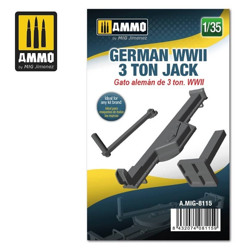 1/35 WW.II 3 Ton Jack For German Vehicle