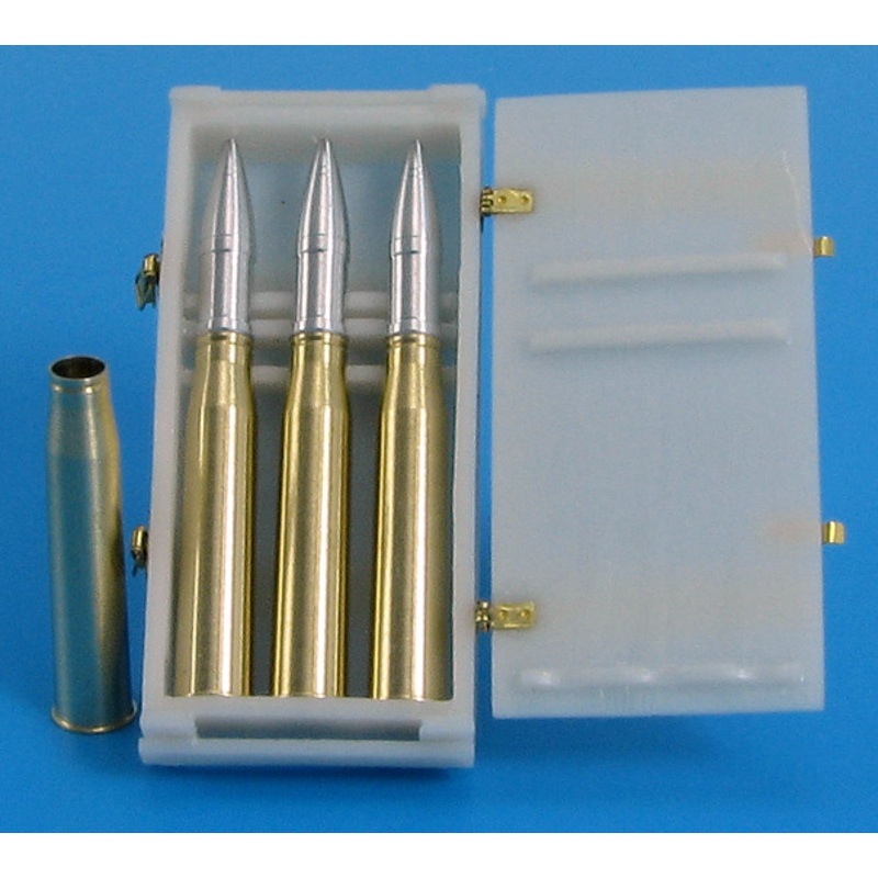 1/35 WWII Germany 7.5cm Kw.K.40 / Stu.K.40L / 43 & L / 48Smoke Grenade Set for Guns with Wooden Box
