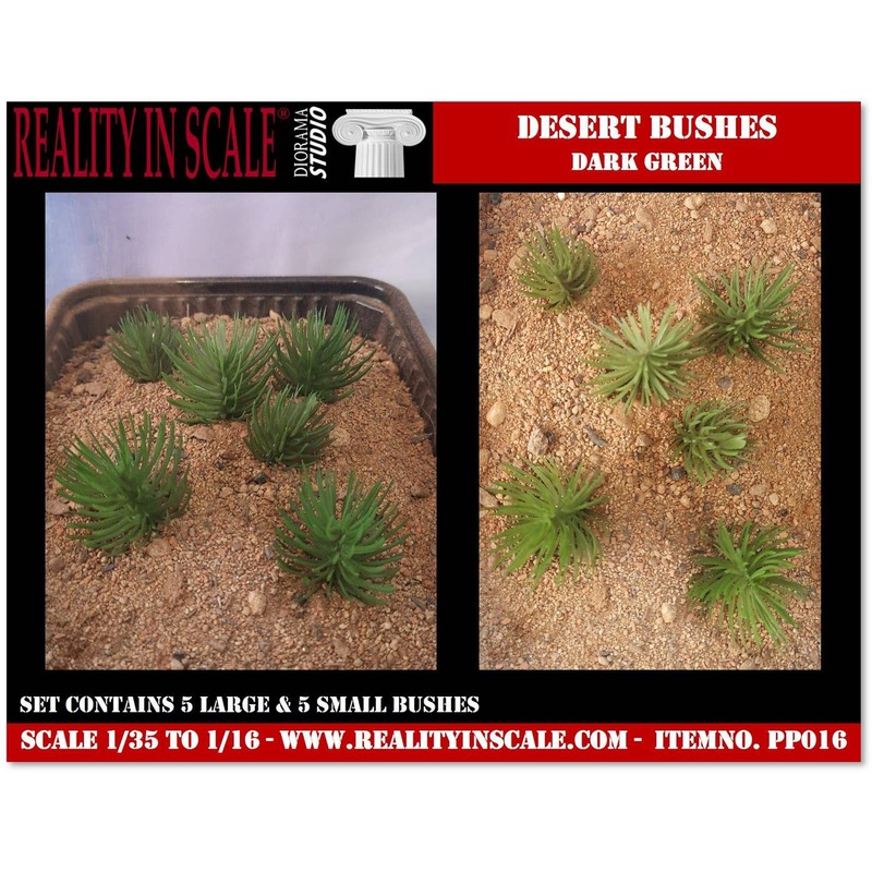 Desert Bush Type 1-Dark Green (1/16 - 1/35)