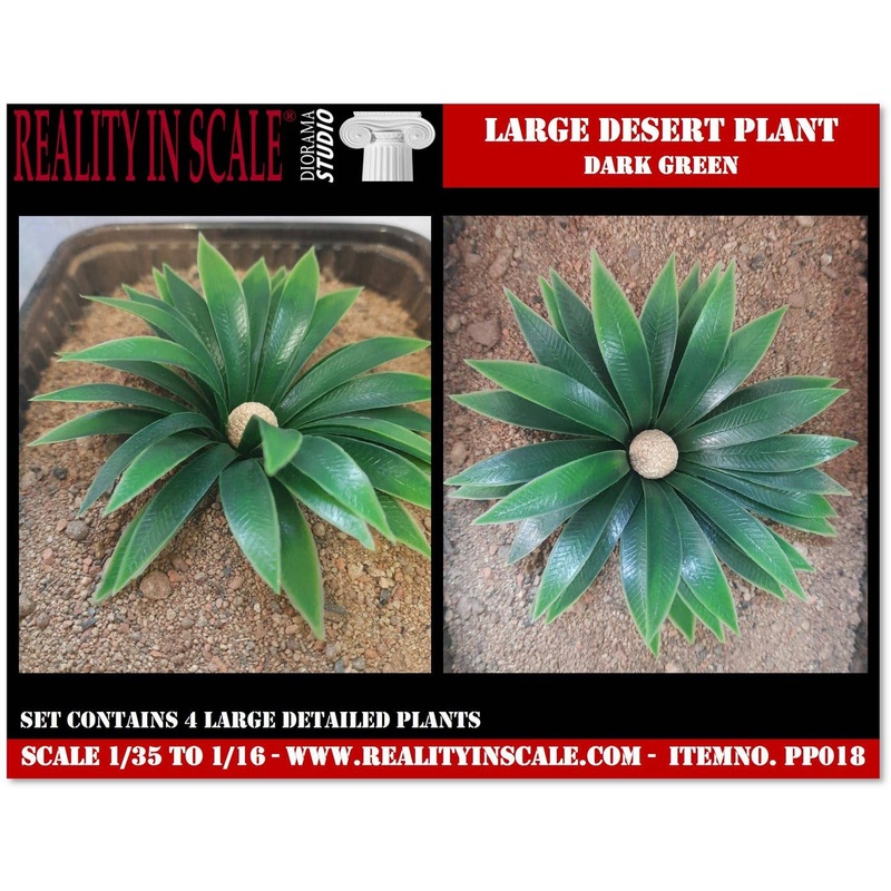 Large Desert Plant Dark Green (1/16 - 1/35)