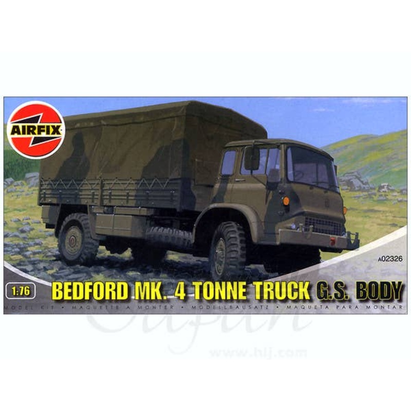1/76 Bedford Mk. 4 Tonne Truck G.S. Body