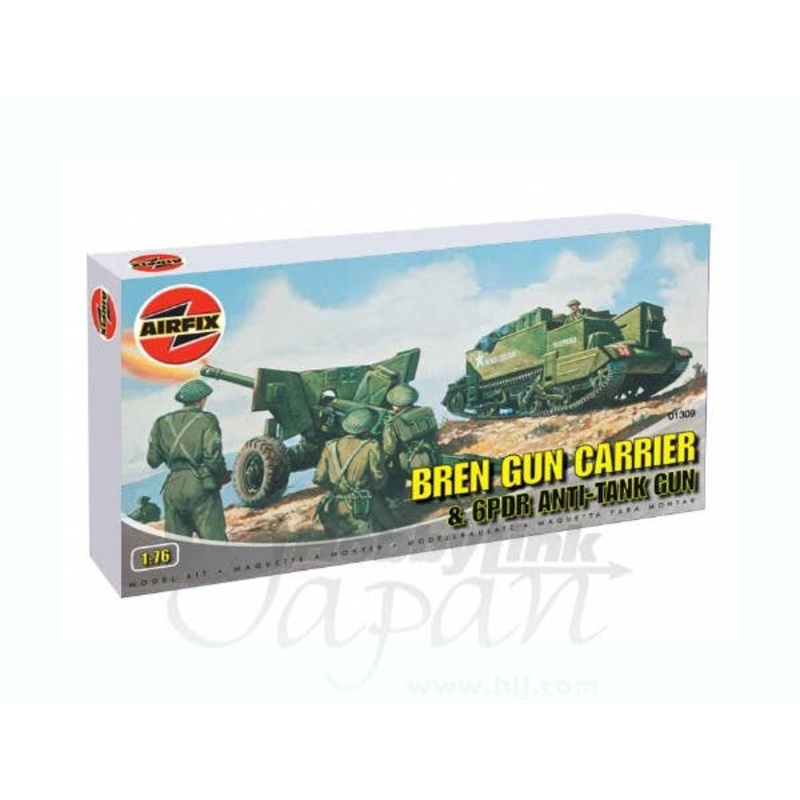 1/76 Bren Gun Carrier & 6Pdr Anti-Tank Gun