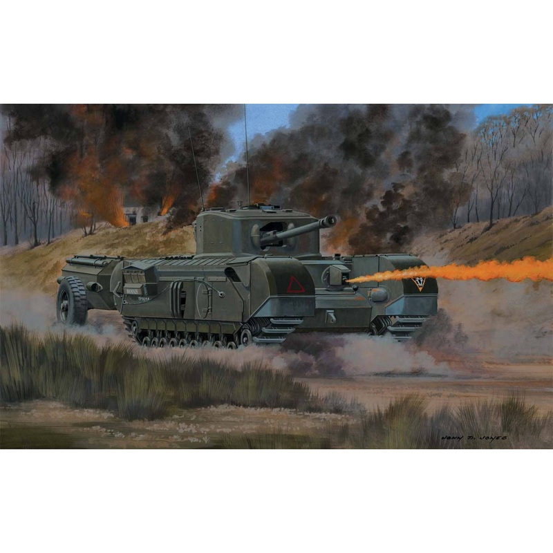 1/76 Churchill Crocodile