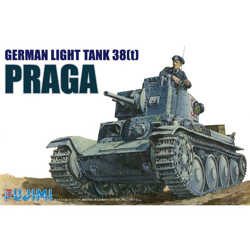 1/76 German 38t Light Tank Praga