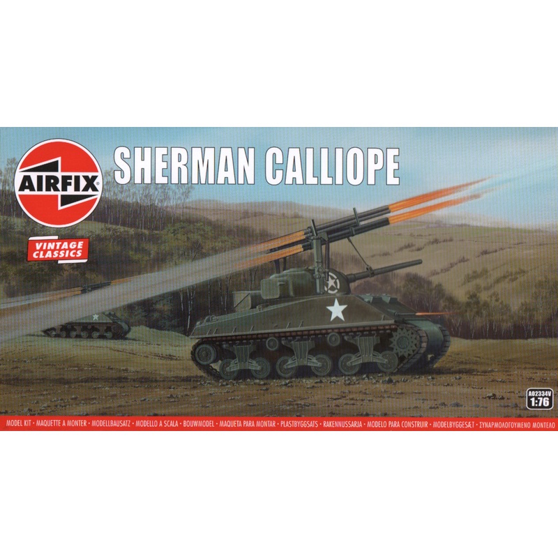 1/76 Sherman Calliope Tank