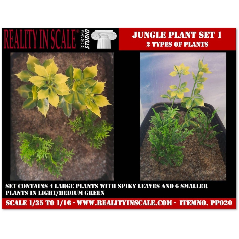 Jungle Plants Set 1 Contains 2 types of plants (1/16 - 1/35)