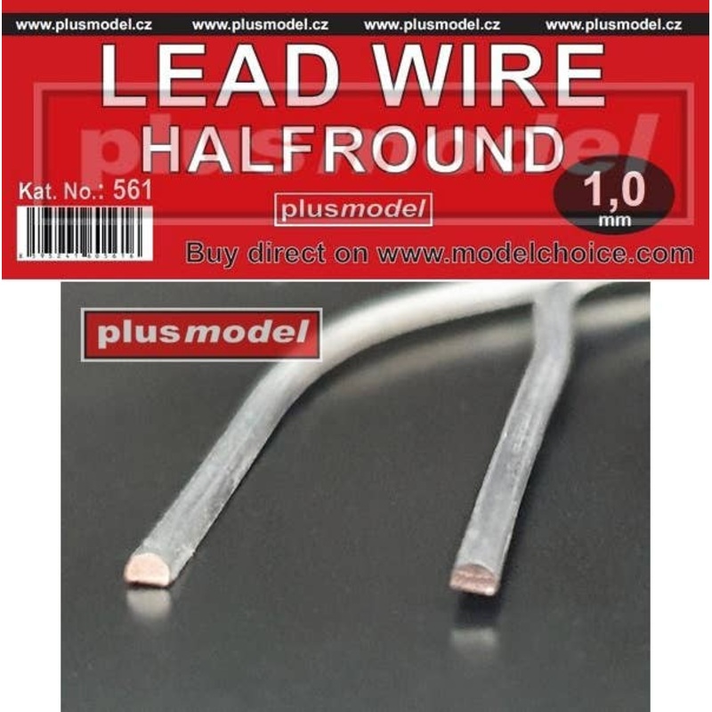 Lead Wire (Semi-Circular) Diameter 1.0 mm (Length: 140 mm X 14)