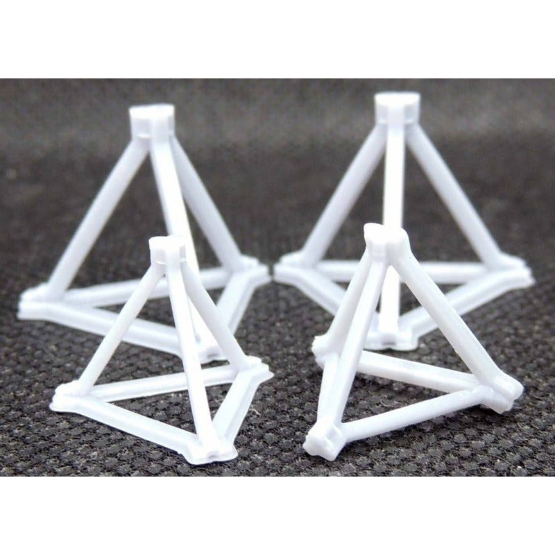 Triangular Steel Barricade 2 Types 10 Pieces (1/144 - 1/150)