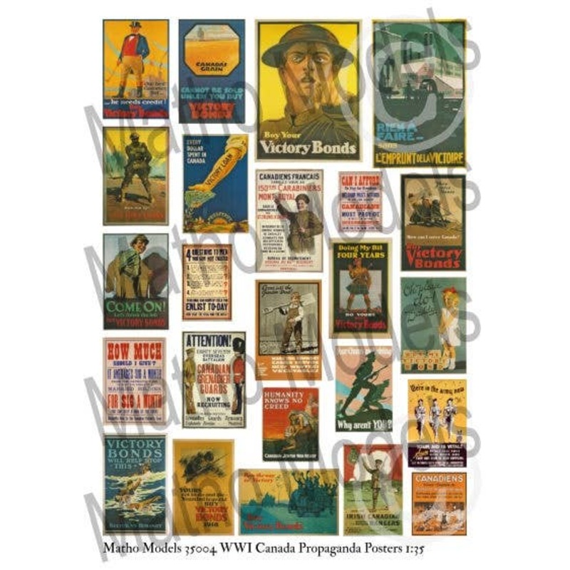 WWI Canada Propaganda Posters