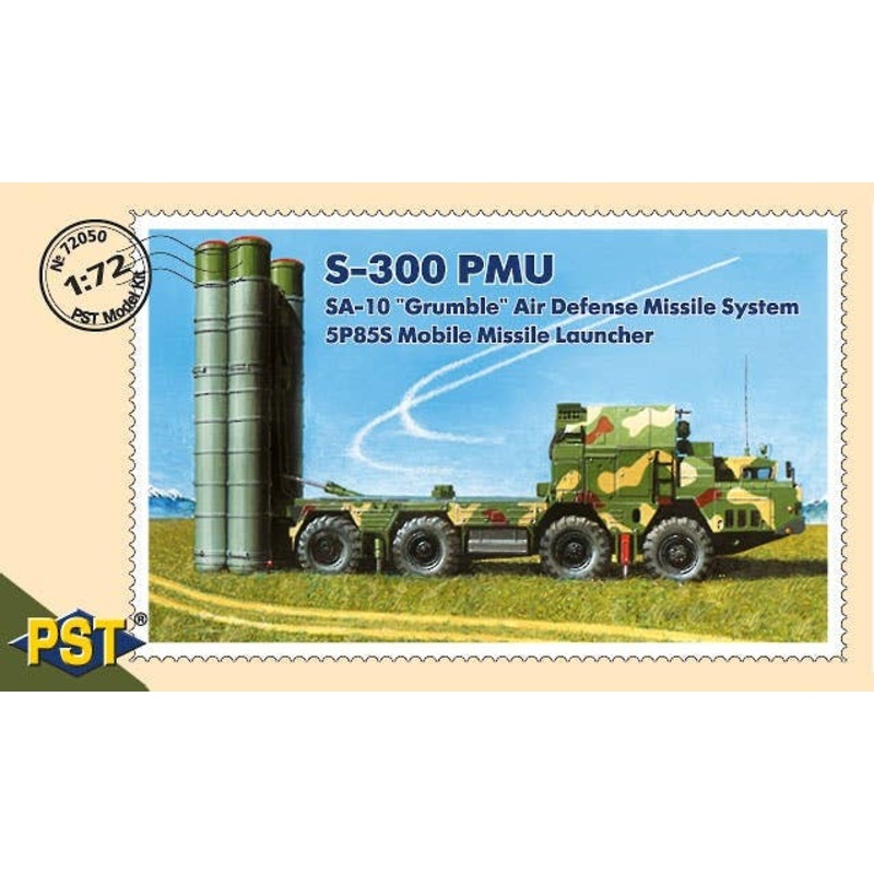 1/72 5P85S Mobile Missile Launcher of S-300PMU (SA-10 GRUMBLE) Air Defense System