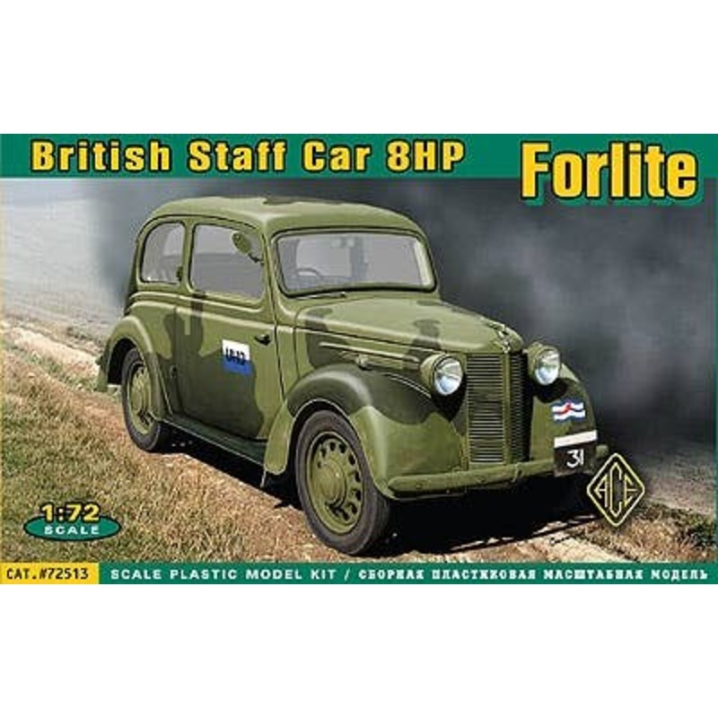 1/72 British Staff Car Forlite Saloon 8HP Mod.1939