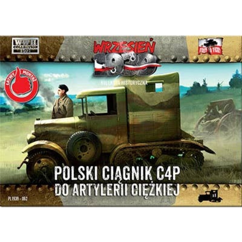 1/72 C4P Heavy Artillery Tow Half-track Short Body Type