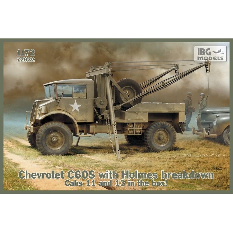 1/72 Chevrolet C60S with Holmes breakdown - includes Cabs 11 and 13